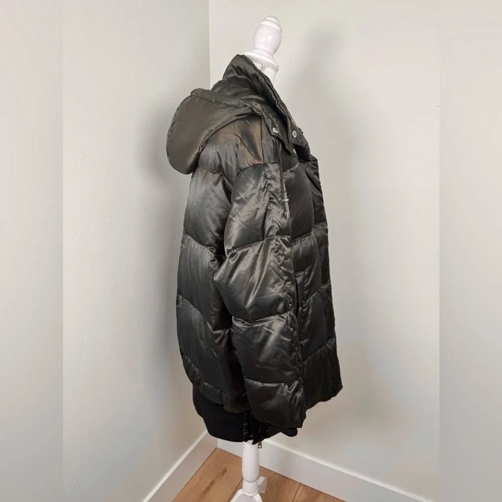 Vince Camuto Women's Olive Down Fill Puffer‎ Style R1291 Size Large NWT